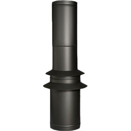 Piippusetti (1,5m+läpivienti+kaulus) musta