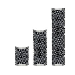 Piippuverkko IKI Kiuas puukiukaille eri korkeuksia