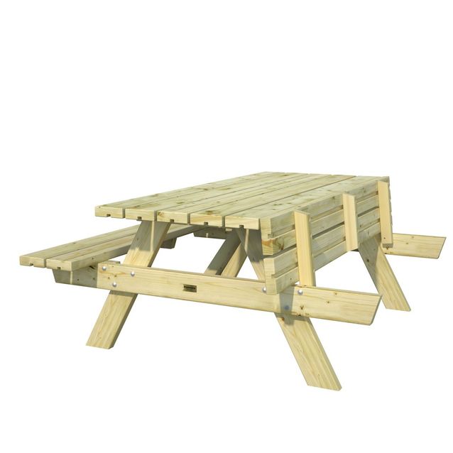 Piknik pöytäryhmä Palmako Ruby 18 179x161 cm vihreä