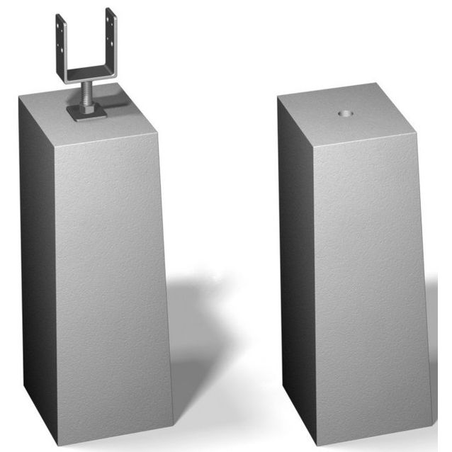 Pilari Benders 500 perustuksiin