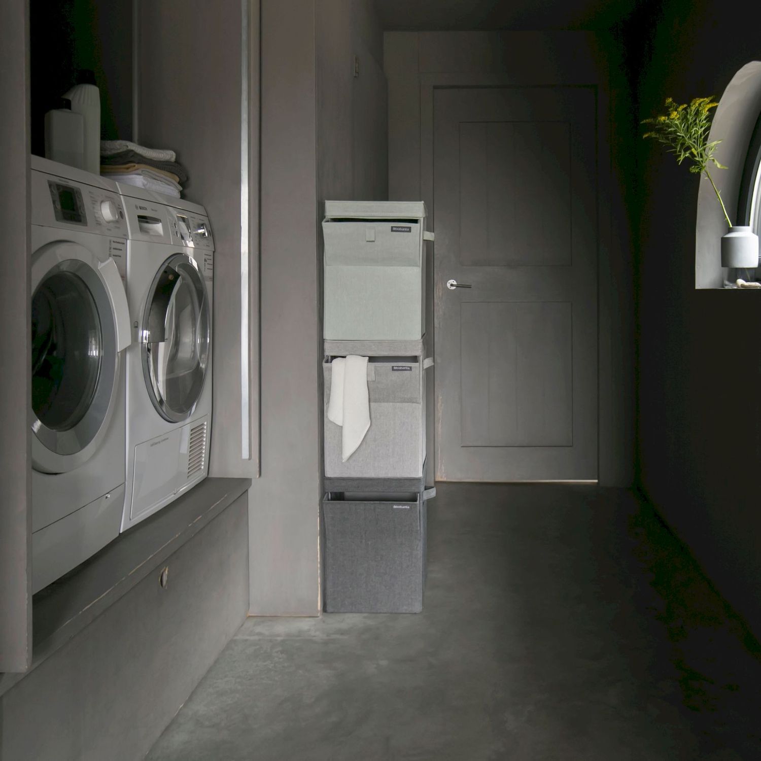 Pinottava pyykkikori Brabantia 35 L Pepper Black