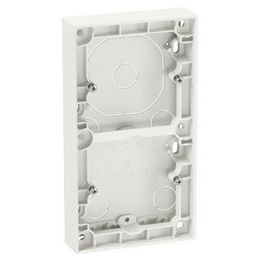 Pinta-asennuskehys ELKO Plus 2-os 20mm valkoinen