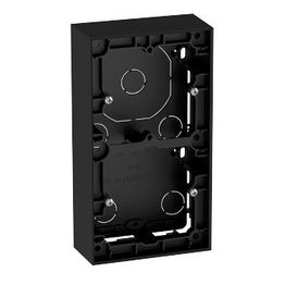 Pinta-asennuskehys ELKO Plus 2-os 35mm musta