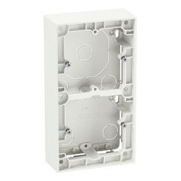 Pinta-asennuskehys ELKO Plus 2-os 35mm valkoinen