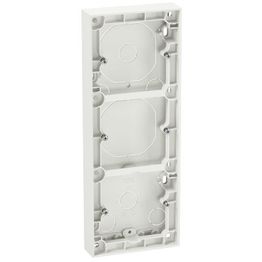 Pinta-asennuskehys ELKO Plus 3-os 20mm valkoinen