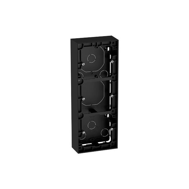 Pinta-asennuskehys ELKO Plus 3-os 35mm musta