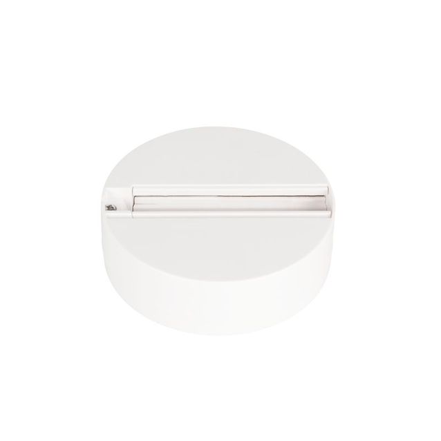 Pinta-asennuslevyke Hide-a-lite Single 1-vaihe valkoinen