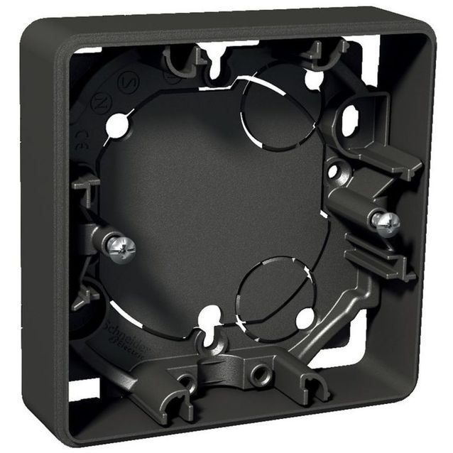 Pinta-asennusrasia 1-os. h=21 mm antrasiitti Exxact 2418111