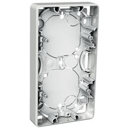 Pintakojerasia 2-osainen 21 mm valkoinen Exxact