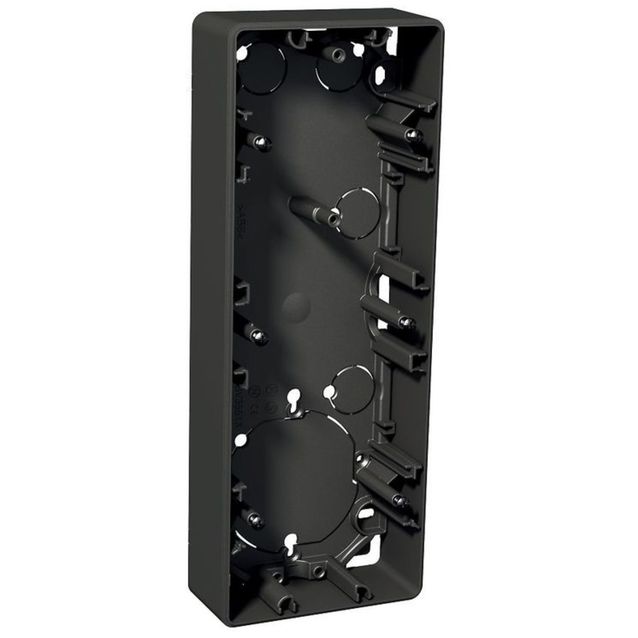 Pinta-asennusrasia 3-os. h=35 mm antrasiitti Exxact 2418143