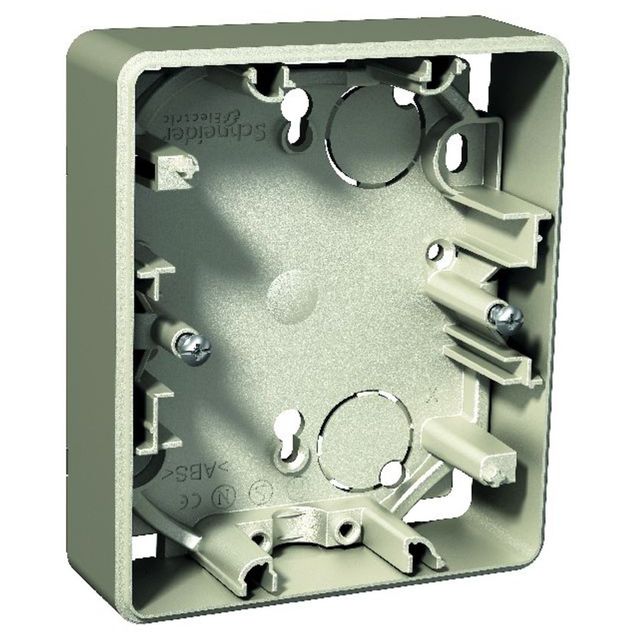 Pintakehys 2-Pintakojerasia IP21 22 mm metalli Exxact 2418126