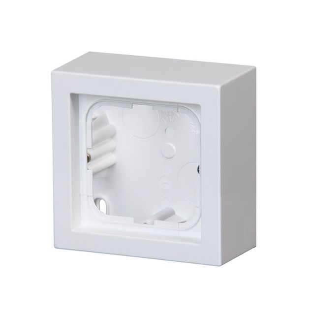 Pintakotelo ABB Impressivo - 1OS/IP20 41mm valkoinen