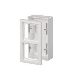 Pintakotelo ABB Impressivo - 2OS/IP20 54/80mm valkoinen