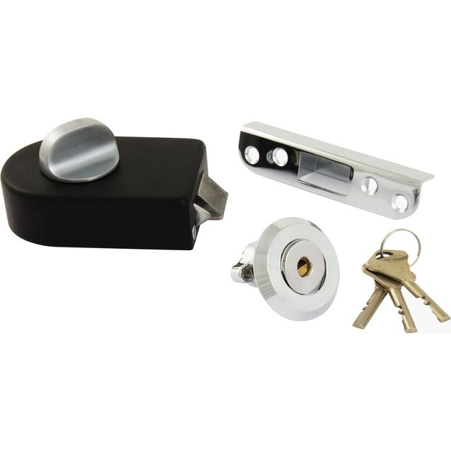 Pintalukko avainpesällä ja vastaraudalla Pisla