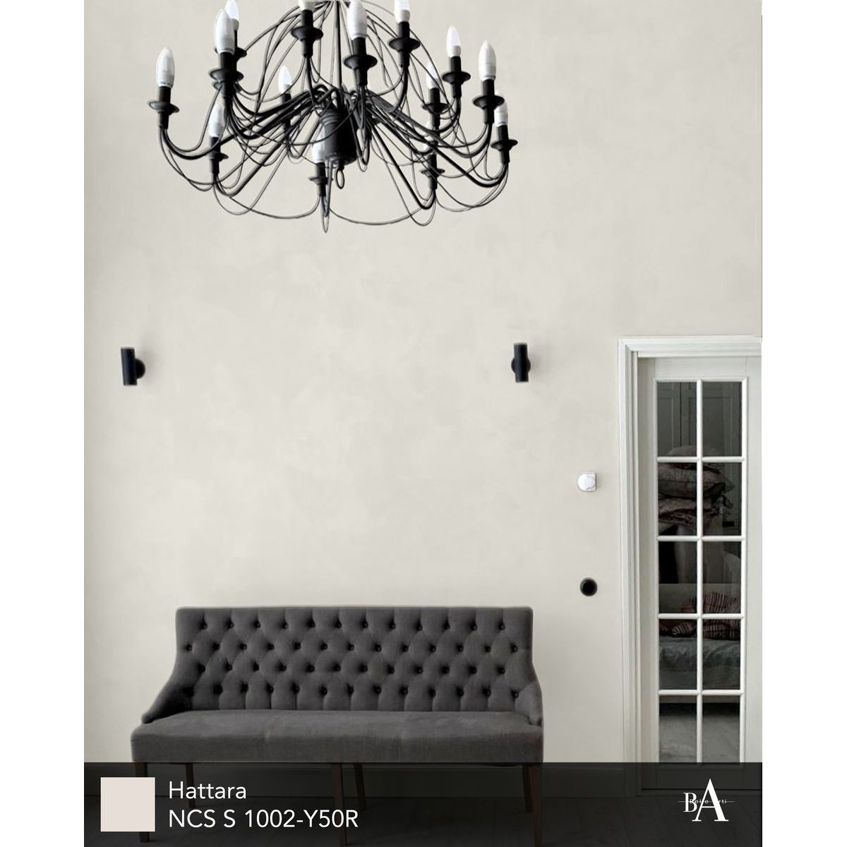 Kalkkimaali Belle Arti CeboArt Pintura, 50m², Hattara, greige