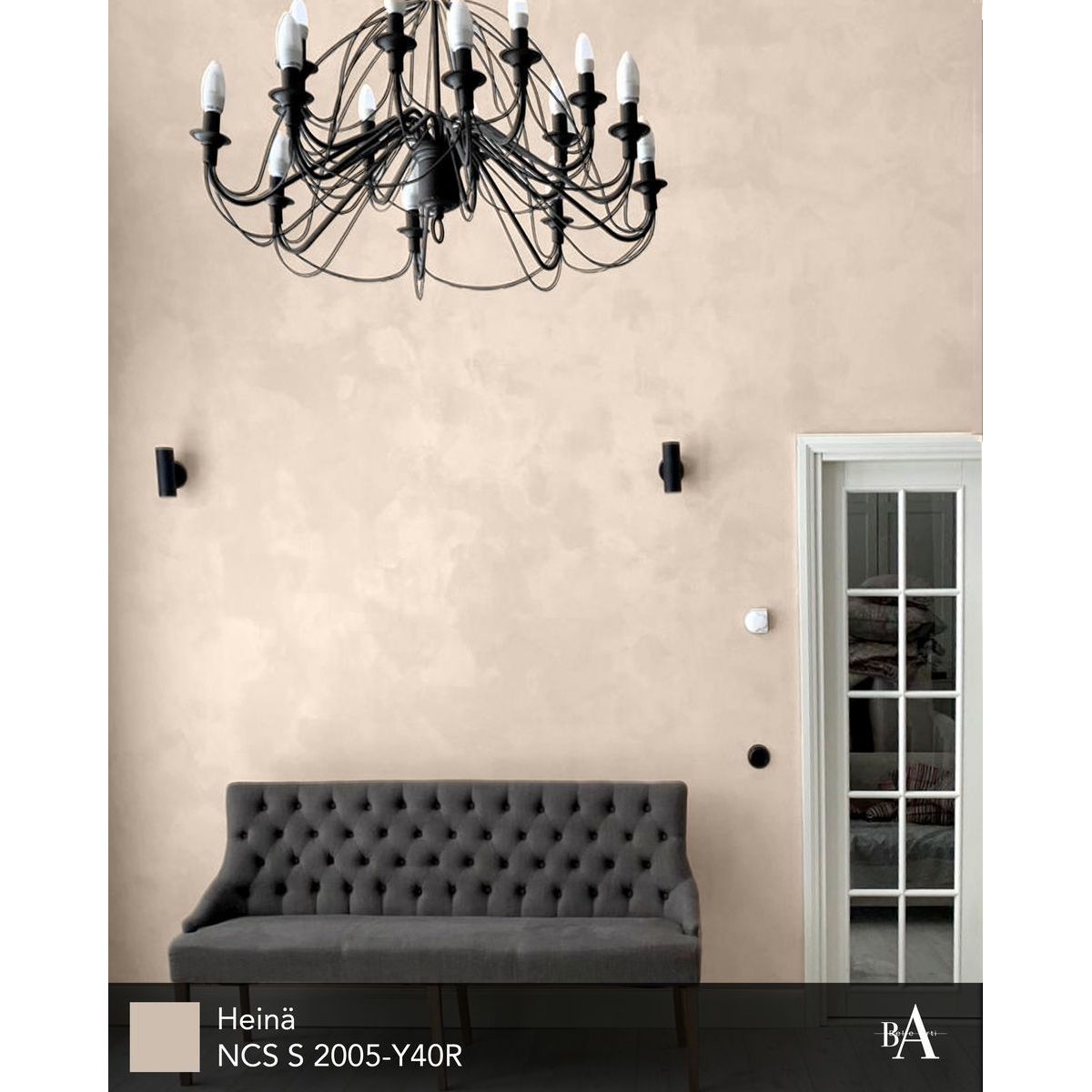 Kalkkimaali Belle Arti CeboArt Pintura, 30m², Heinä, lämmin beige