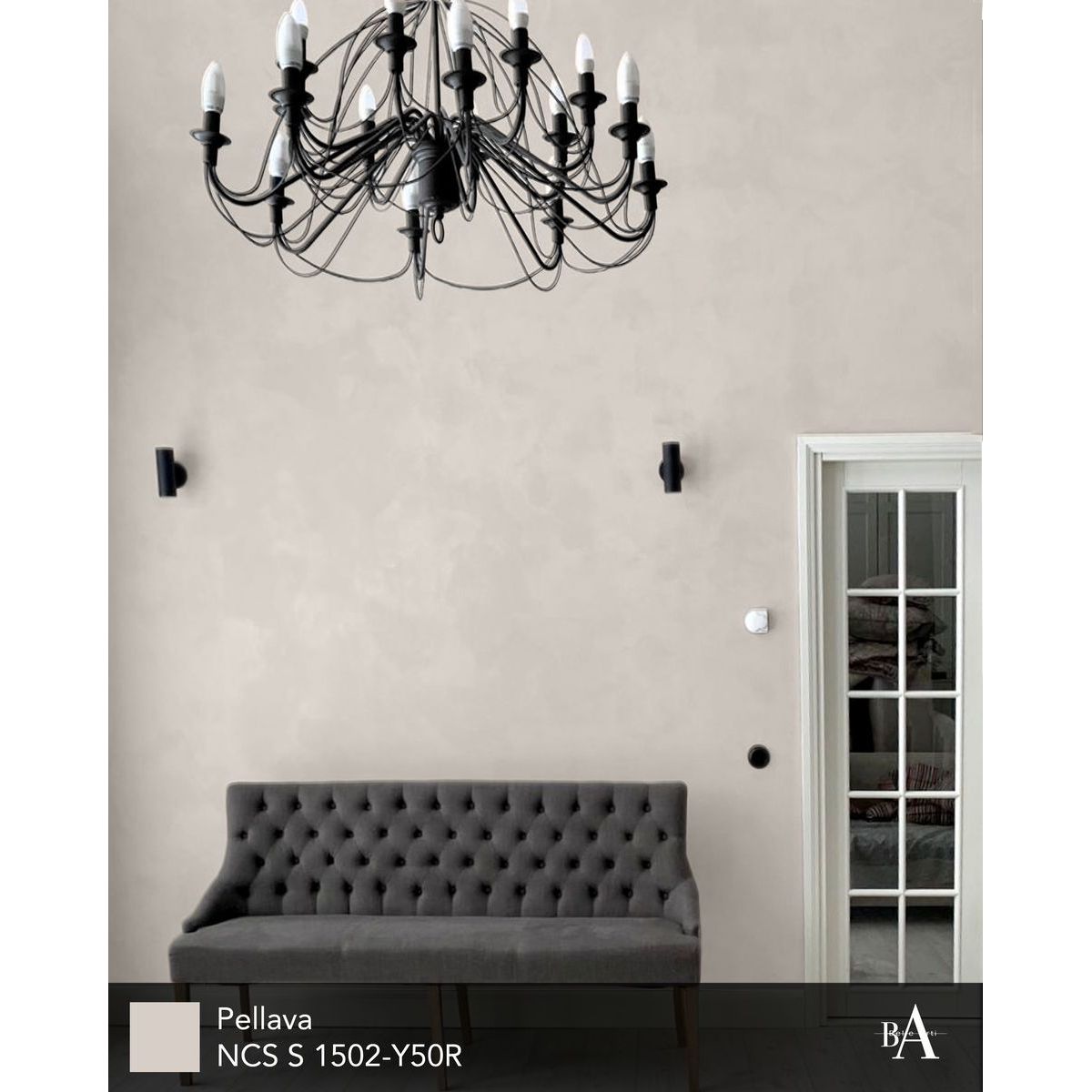 Kalkkimaali Belle Arti CeboArt Pintura, 10m², Pellava, lämmin greige