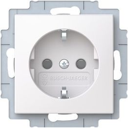 Pistorasia Abb Saga, 1-osainen, uppoasennus, 16A, IP21, UKJ, 0X, valkoinen