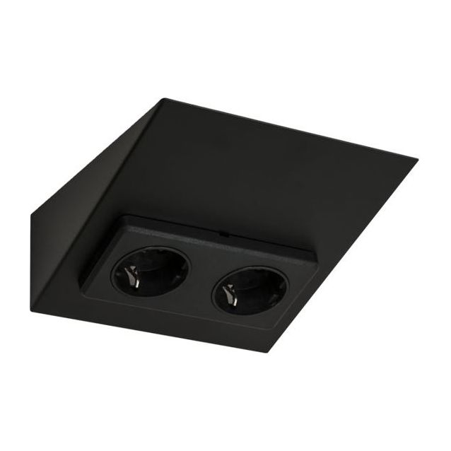 Pistorasia Limente Mini-2 240 V IP20 58x150x164 mm mattamusta