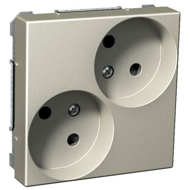 Pistorasia vino 2N/16A/250V/IP20 UKJ 1X metalli Exxact 2530011