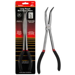 Pitkät taivutetut kärkipihdit AmPro 280 mm