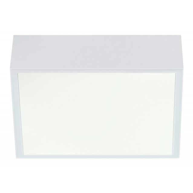 Plafondi Acri IP44 220x220x76 mm valkoinen