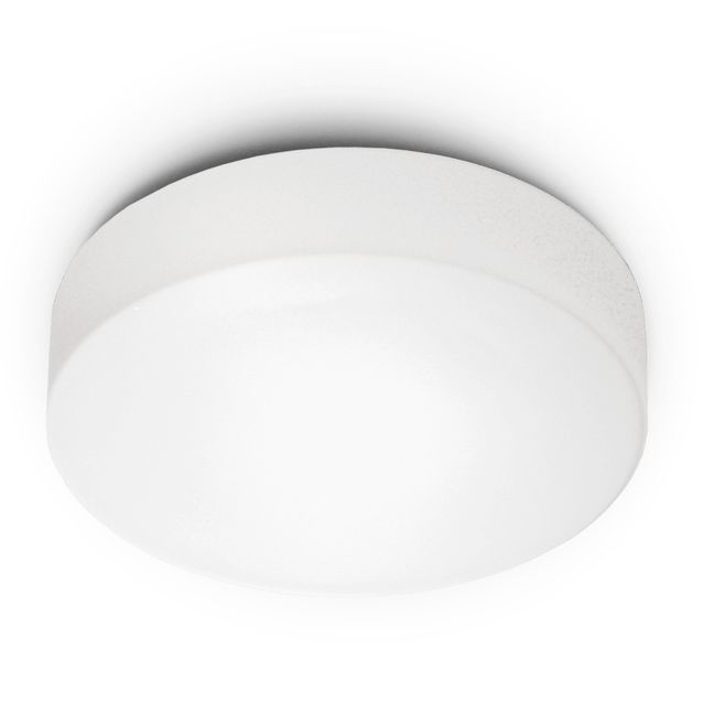 Plafondi By Rydéns Ocean 1 IP44 6,5 x 25 cm lasi matta valkoinen