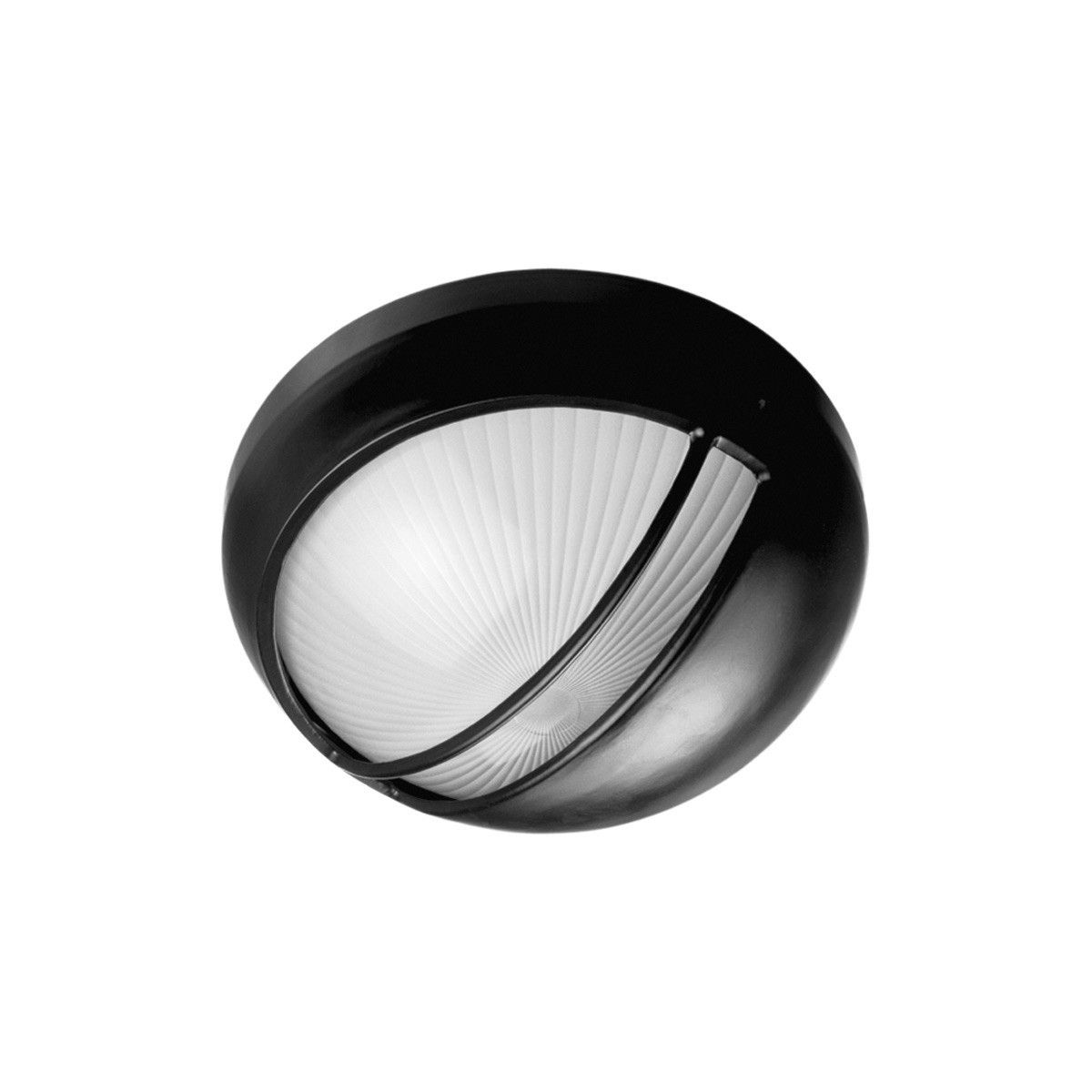 Plafondi Noor Omega 100 lipalla ø260 x 120 mm musta