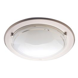 Plafondi Heat Alfa Big Ø 38 cm harjattu teräs