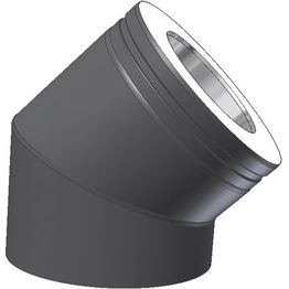 Schiedel Permeter Smooth 45° kulma Ø 200 mm hormille