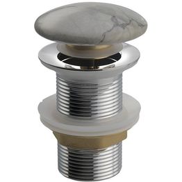 Pohjaventtiili Interia Dalma harmaa ylivuotosuojattomalle altaalle