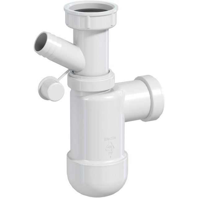 Pullovesilukko Prevex, muovi, 2mm pk-liitos, ilman lattiaputkea