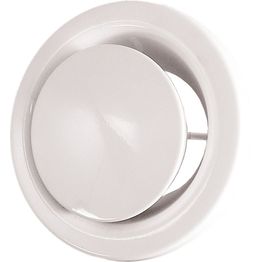 Poistoilmaventtiili Pisla 270J Ø100mm valkoinen