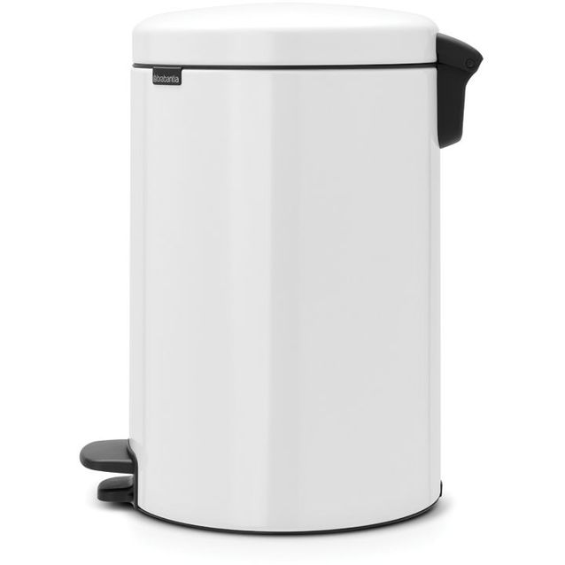 Poljinroska-astia Brabantia NewIcon, 20L, metallinen sisäastia, White
