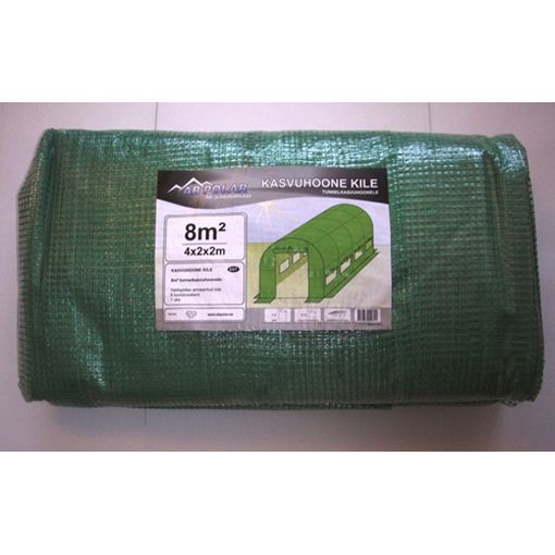 Kasvihuoneen muovikate Polar 400x200x200 cm