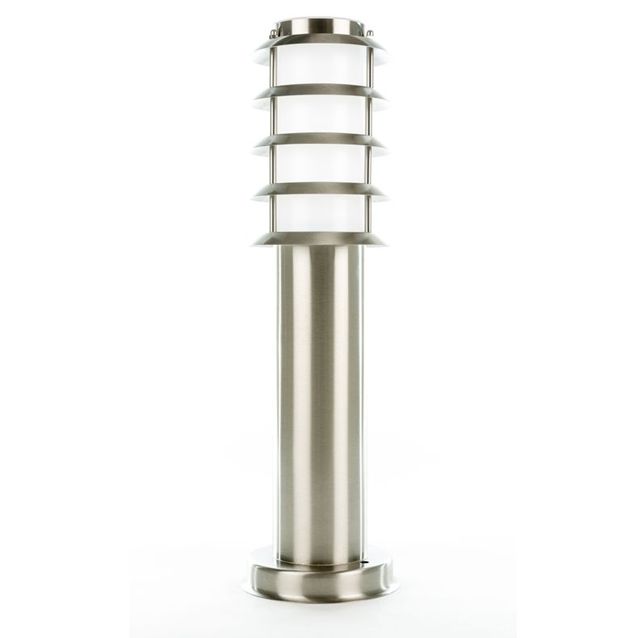 Pollarivalaisin LED Energie E27 60W IP44 ruostumaton teräs