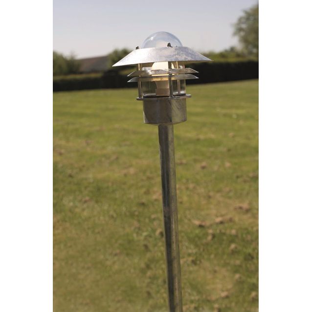 Pollarivalaisin Blokhus Ø 218x925 mm sinkitty teräs