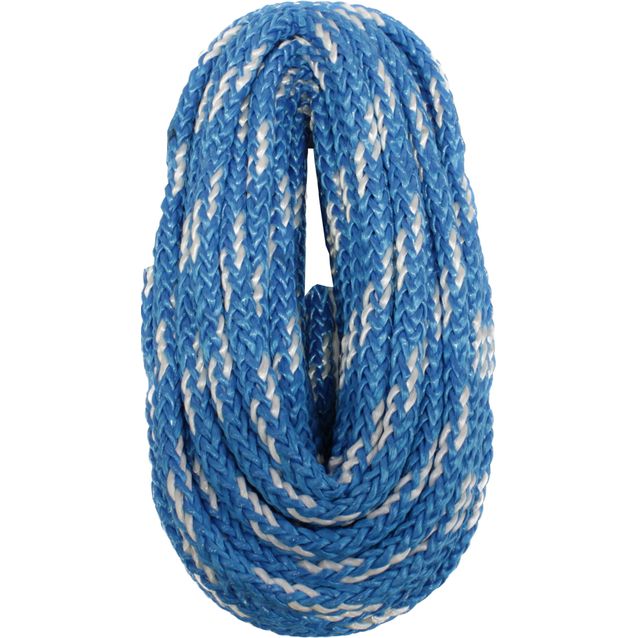 Polypropeeniköysi Piippo palmikoitu, sin/valk, 12mm x 25m