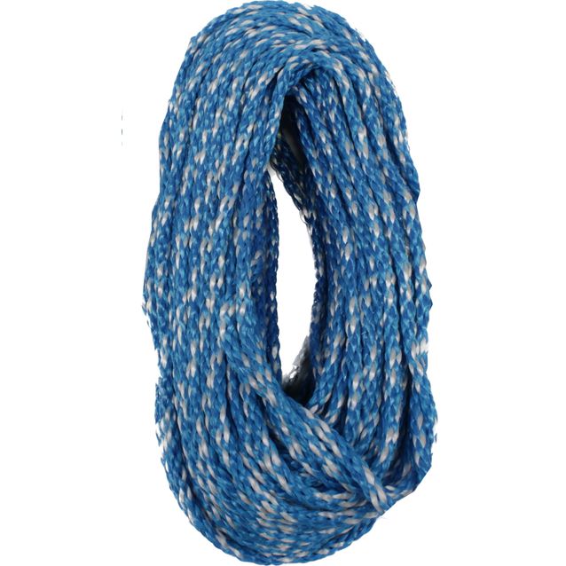 Polypropeeniköysi Piippo palmikoitu, sin/valk, 8mm x 50m