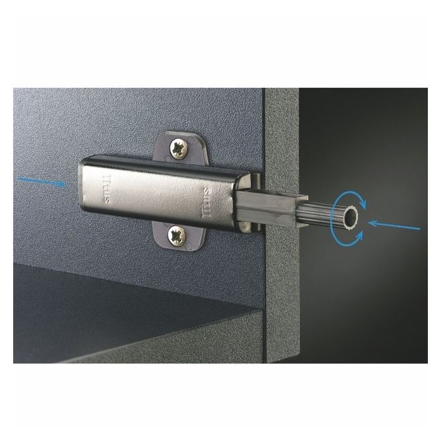 Ponnahdussalpa Grip Finland Titus niklattu ilman magneettia