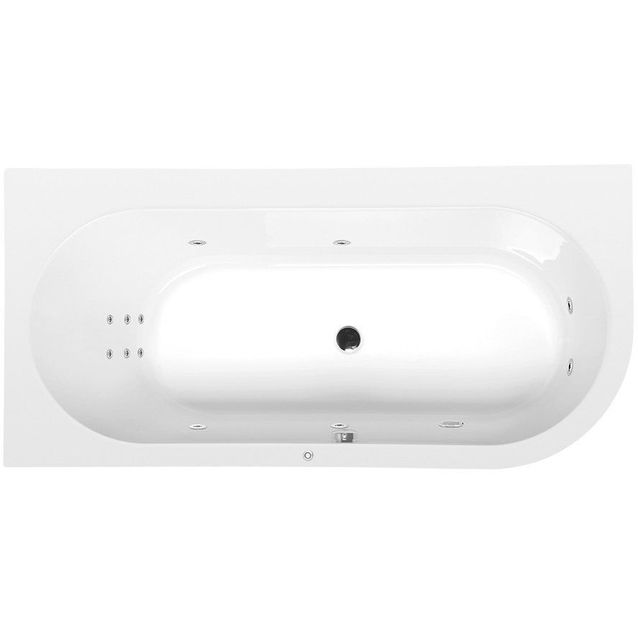 Poreamme Interia Astra L Hydro 1650x800x480 mm vasen 215 l valkoinen