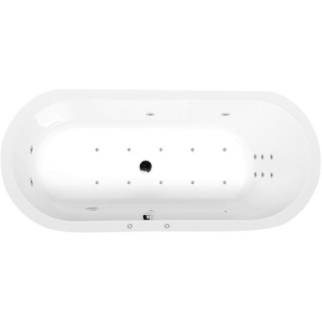 Poreamme Interia Astra O Hydro-Air 1650x750x480 mm 255 l valkoinen