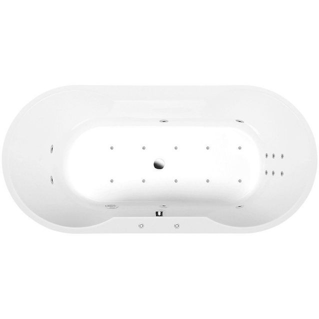 Poreamme Interia IO Hydro-Air 1800x850x490 mm 305 l valkoinen