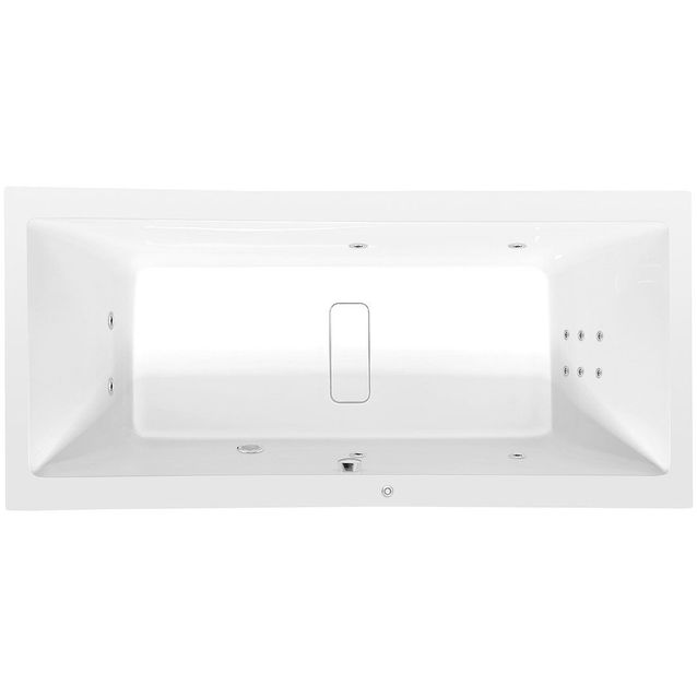 Poreamme Interia Marlene Hydro 1800x800x480 mm 315 l valkoinen