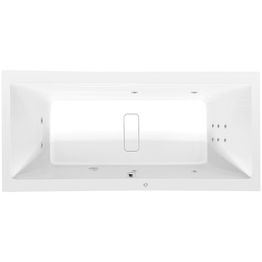 Poreamme Interia Marlene Hydro 1900x900x480 mm 372 l valkoinen