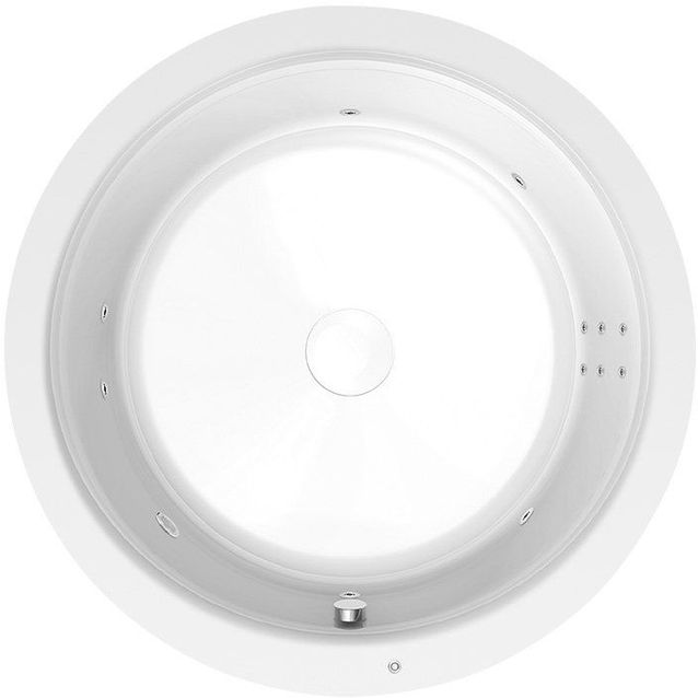 Poreamme Interia Oblo Hydro 1650x1650x480 mm 465 l valkoinen