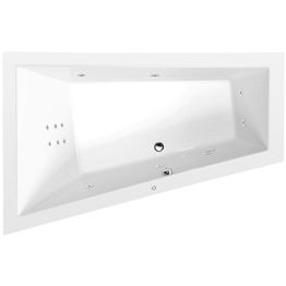 Poreamme Interia Triangl L Hydro 1800x1200x500 mm vasen 350 l valkoinen