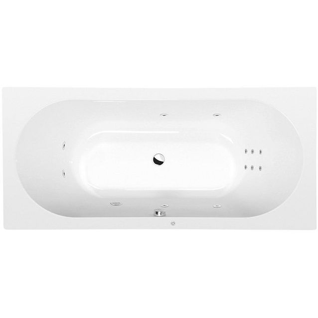 Poreamme Interia Viva B Hydro 1850x800x470 mm 267 l valkoinen