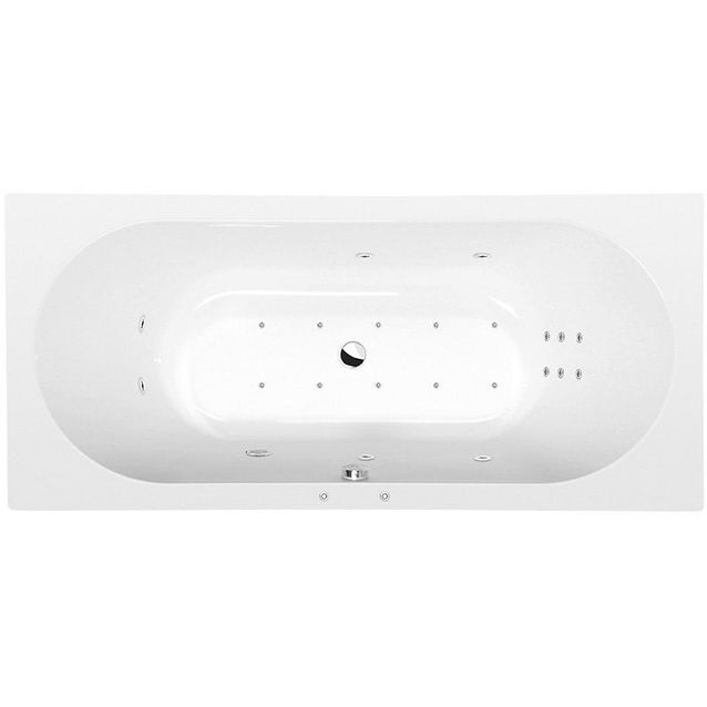 Poreamme Interia Viva B Hydro-Air 1750x800x470 mm 245 l valkoinen