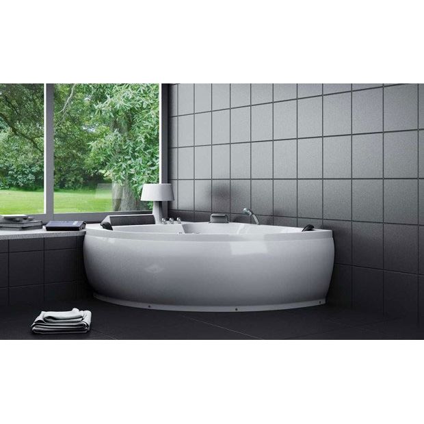 Poreamme Harma White Coral 1500 x 1500 x 610 mm valkoinen